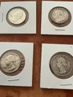 90% Silver Washington 25c Lot Of 6