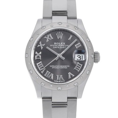 ROLEX Datejust 31 278344RBR Dark gray Random Number second hand Boys (Unisex)