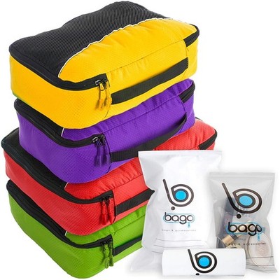 bago 7 Pcs Packing Cubes for Travel - 4 Travel Packing Cubes for Suitcases wi...
