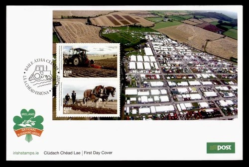 DR WHO 2017 IRELAND FDC FARMING PLOUGHING CHAMPIONSHIP S/S M77286