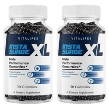  2 pack Insta Surge XL Performance, InstaSurgeXL Advanced Formula Gummy