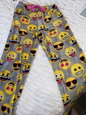 Pantalones de pijama emoji marca emoji - medianos para mujer