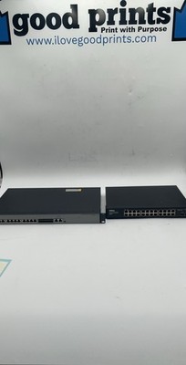 HPE 1950 JH295A 48G & Dell PowerConnect 2824 Switch Lot Of 2