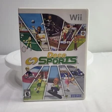 Deca Sports Manual Wii Instruction Booklet Hudson E10+ & Case NO GAME