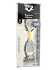 ARENA Python Swim Goggles for Men and Women Mirror/Non-Mirror Lens Open Box New