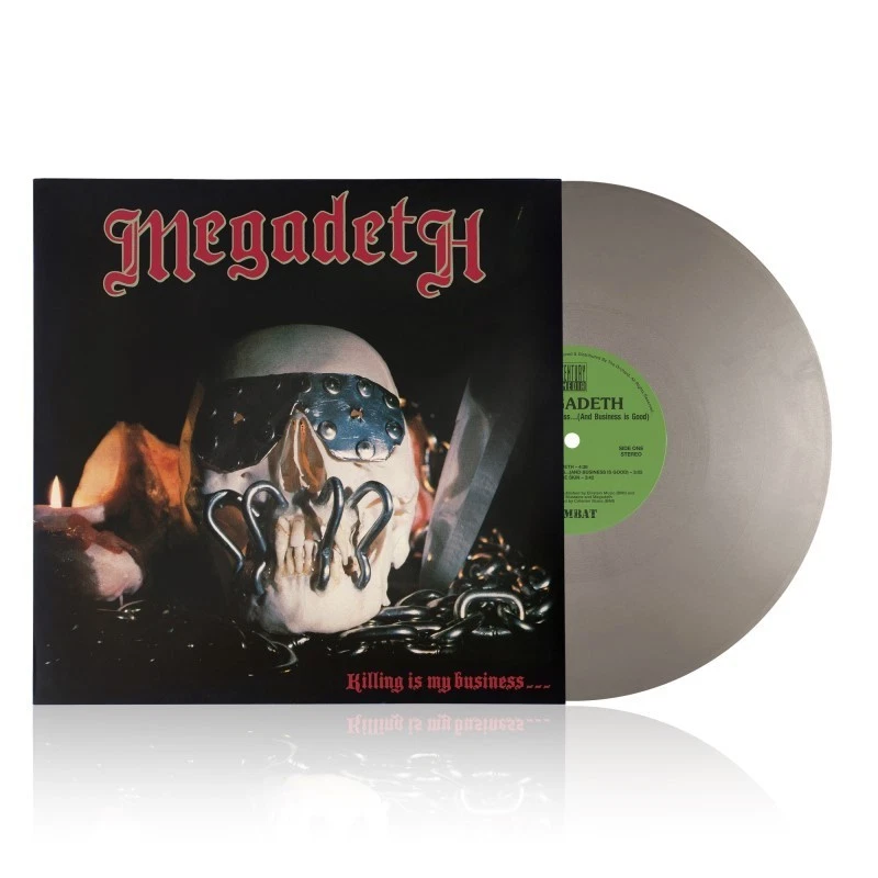 MEGADETH Sealed Ltd Ed 2026 40th ANNIV KILLING IS BUSINESS COLORED