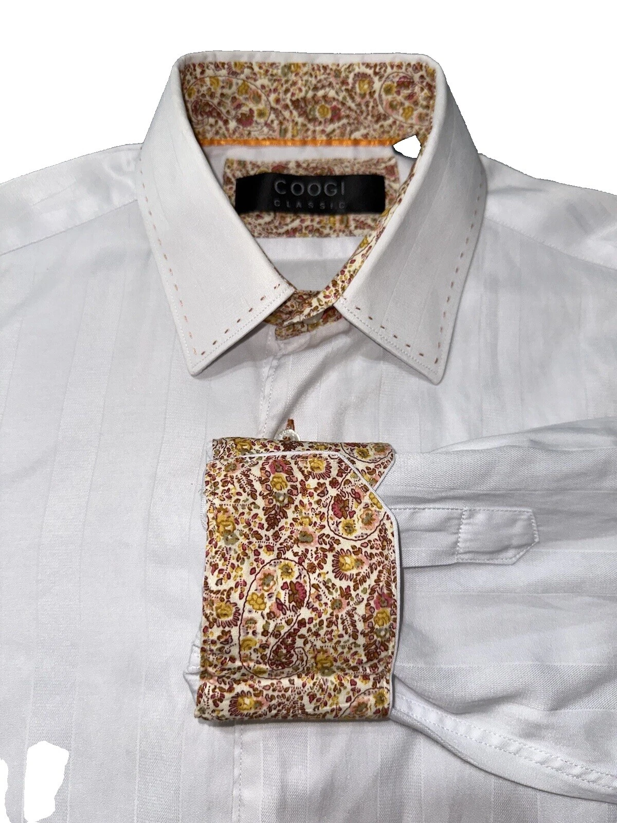 Camisas de Vestir Sólida COOGI para hombres