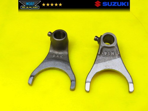 2007 SUZUKI RMZ450 TRANSMISSION GEAR CHANGE FORKS SHIFT SHAFT CAM DRUM SHIFTER - Picture 10 of 12
