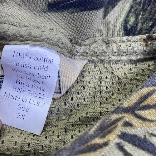 Vtg Redhead Mens 2XL Realtree Mesh Breathable Camo Long Sleeve Shirt Hunting - Picture 10 of 12