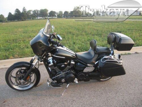 Tsukayu Coner Hardbags For Yamaha Raider / Raider S / SCL (Black)