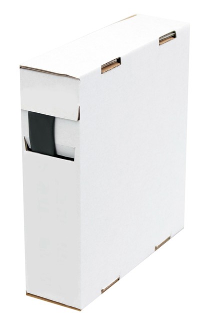 Schrumpfschlauch 2:1 (D=19 0mm/d=9 5mm) Länge 5 m Schwarz praktische Spender Box Schrumpfschlauch 2:1 (D=19 0mm/d=9 5mm) Länge 5 m Schwarz praktische Spender Box