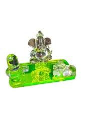 GANESHA, NANDI & SHIVLING FIGURINES – Divine Crystal Idol Set