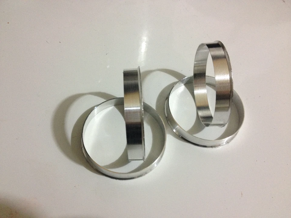 4 Anelli Centraggio Cerchi Audi Alfa BMW Citroen Fiat Ford Renault Mercedes VW