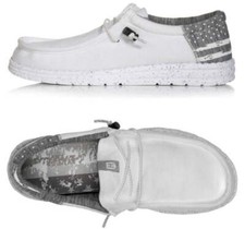 Howitzer Unisex Slip-On Shoes Roam Flag Sneakers with Camo Print Footwear