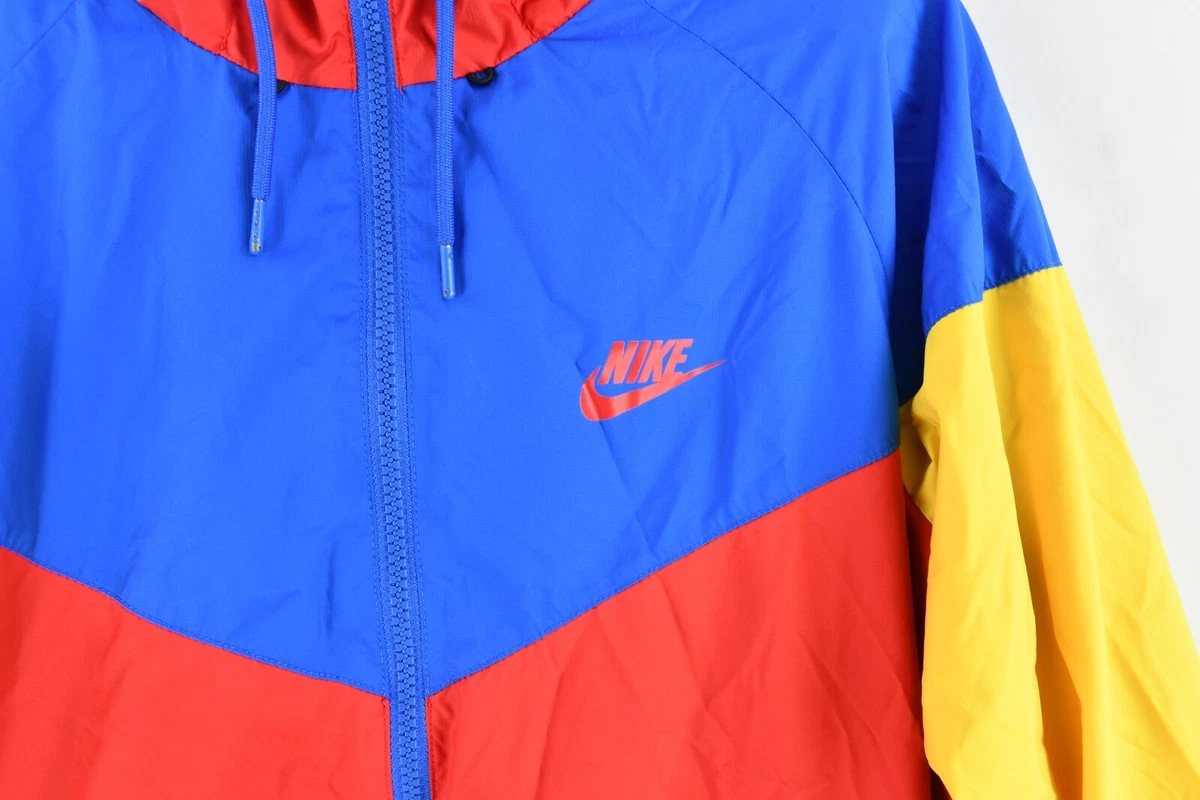 Rzemios o Ups Pe en nadziei red yellow and blue nike windbreaker