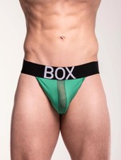 Box Menswear The Shock Jock - M34" - Green - Brand New.