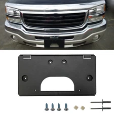 License Plate Tag Bracket Frame Holder w/ Hardware For 2003-2007 GMC Sierra 1500