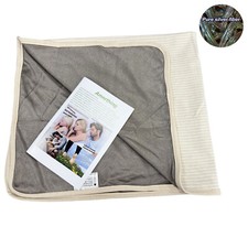 EMF Protection Silver Fiber Knitted Soft Blanket Home Bed Radiation Shielding