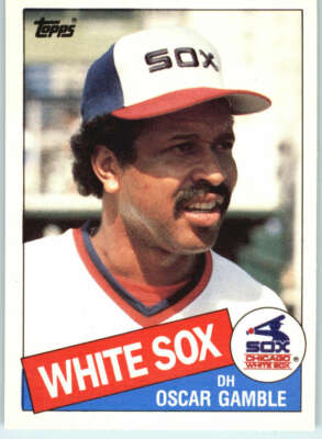 1985 Topps Traded #37T Oscar Gamble NM++ White Sox J2M