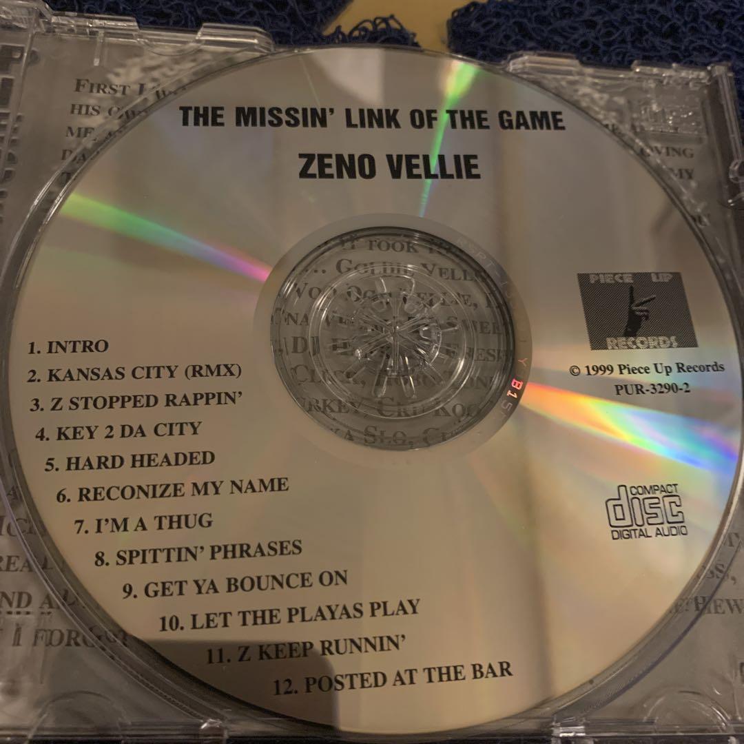 ZENO VELLIE/THE MISSIN' LINK〜/G-RAP G-Rap Zeno Vellie Gangsta Rap | eBay