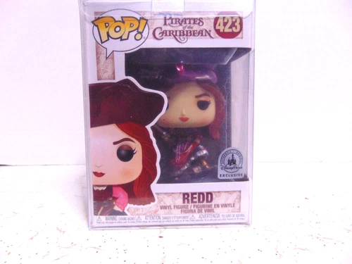 Funko PoP! 423 Disney Exclusive REDD PIRATES of the CARIBBEAN with Protector
