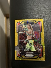 2024 Panini Prizm Undercard WWE Gold Disco Prizm #200 Carmella /10 SSP  Sp MINT!