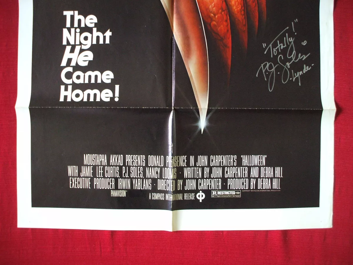 John Carpenter Halloween Movie Signed Poster - CharityStars