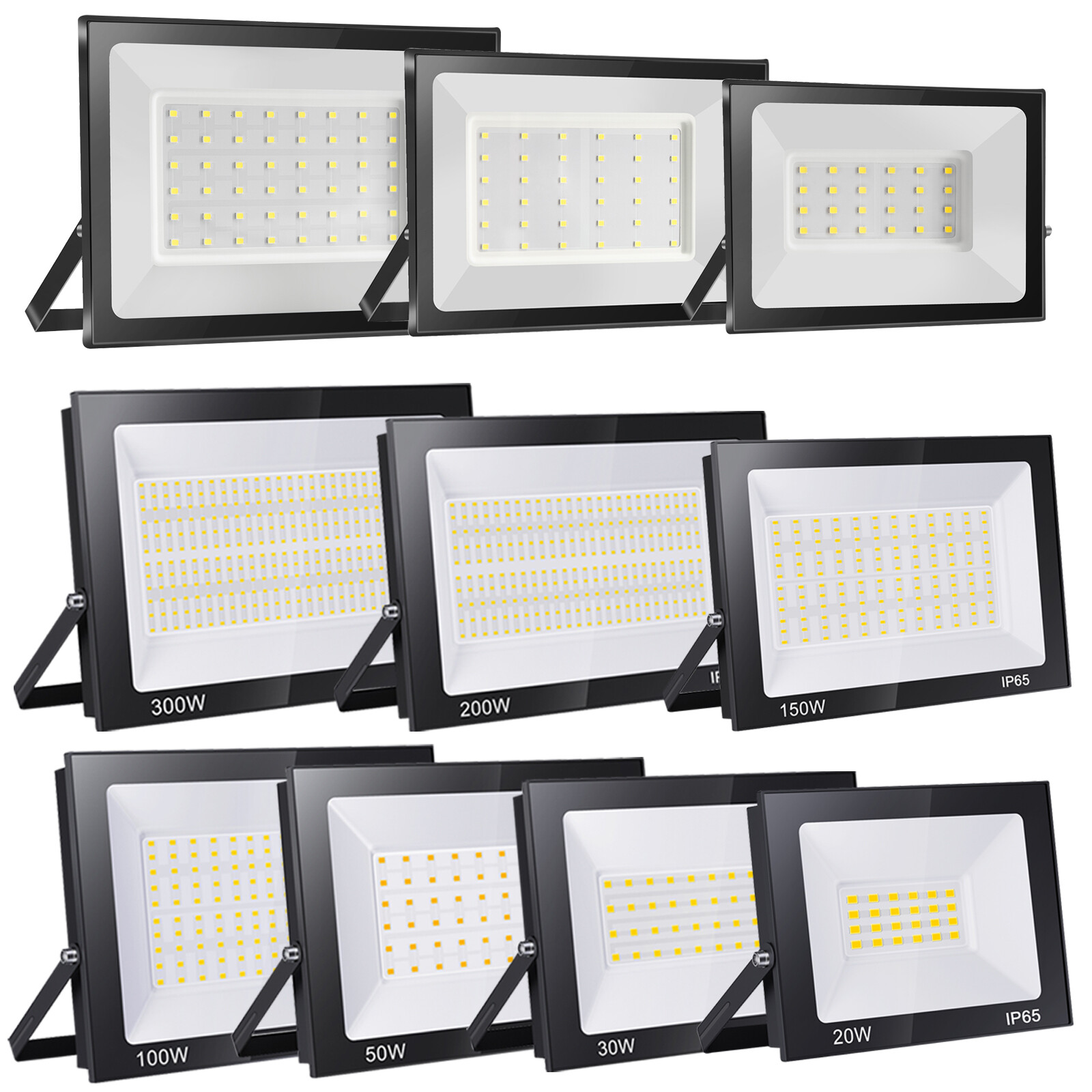 Dotauge 10W LED Flutlicht IP66 - 12V/24V Außenstrahler 3000K/6500K