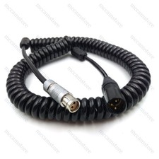 XLR 3pin to FI 2pin female Power plug for ARRI ALEXA LF XT, SXT Power Cable 2-3M