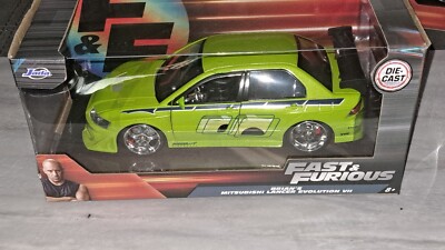 Jadatoys fast and furious 1/24 Mitsubishi Lancer Evolution Vii | eBay