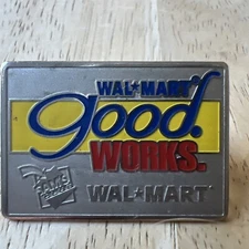 Vintage Walmart Good Works Wal-mart Sam’s Club Pinback