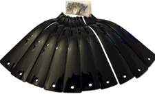 Helo HE875 Black Inserts 24 Inch 10 Pc Kit