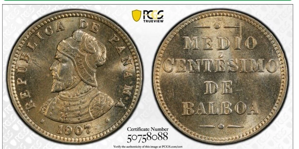 Las mejores ofertas en 1907 año de monedas panameña | eBay