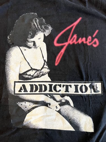 Jane’s Addiction Concert Tour T-Shirt XL Perry 1990s vintage concert t-shirt, vintage, size XL, single stitch, B+ condition