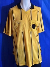 Score Yellow Soccer Referee Jersey, Mens XXL / 2XL