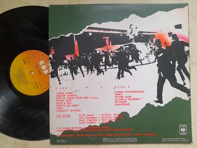 CLASH★Same UK CBS オリジナル THE CLASH Same *1977 UK CBS 1st PRESS VINYL LP* | eBay