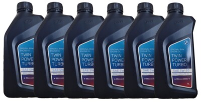Original BMW Twin Power Turbo Longlife 04 5W-30 6x1 Liter Motoröl