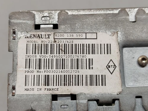 8200138590 Sistema Navegacion Gps para RENAULT LAGUNA II (BG0) Dynamique 115422 - Imagen 3 de 5