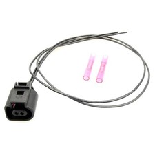 GEWIE&reg; Ersatzstecker Kabelbaum 2-polig Buchse Audi VW 1J0973702 Silikonkabel