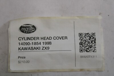 CYLINDER HEAD COVER 14090-1854 2000 KAWASAKI ZX9 1998 Kawasaki ZX