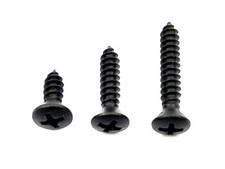 Pontiac Interior Screws- 8 X 12 To 1 Long- 8 Oval Head- 75pcs 25ea- 367