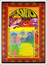 The Who Original 2006 Lithograph Poster Saddledome Calgary Hand-Signed Bob Masse