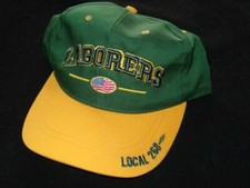 Vintage LABORERS Local 268 - WI Union - Snapback Truckers Hat / Baseball Cap