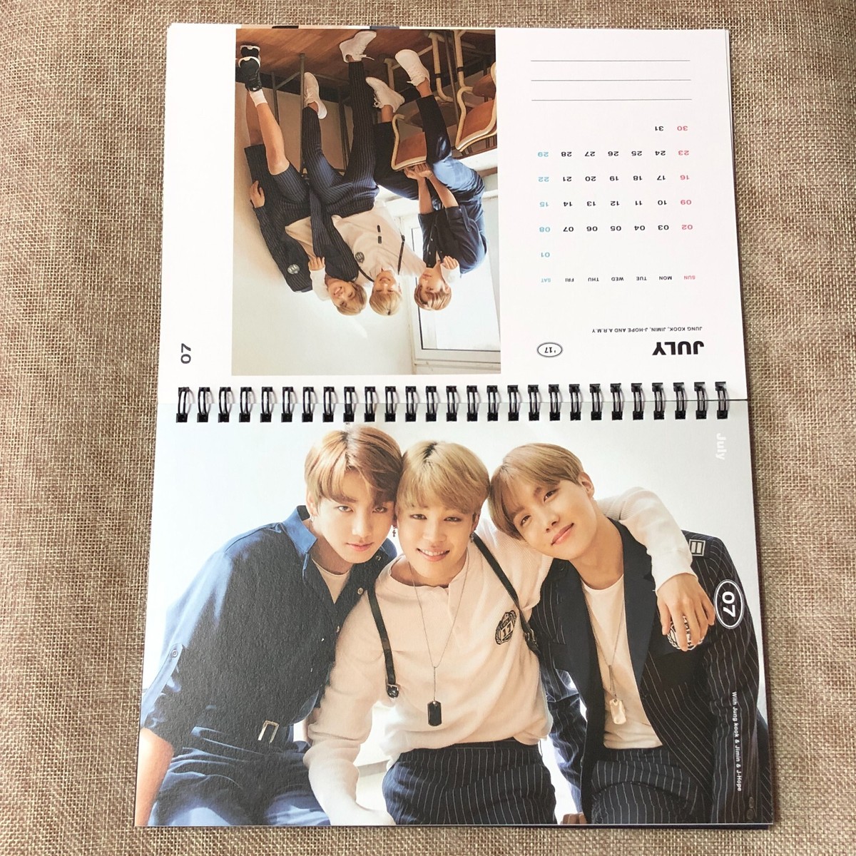 BTS [ 2017 Season's Greetings ] Official Calendar / New / Gift | eBay