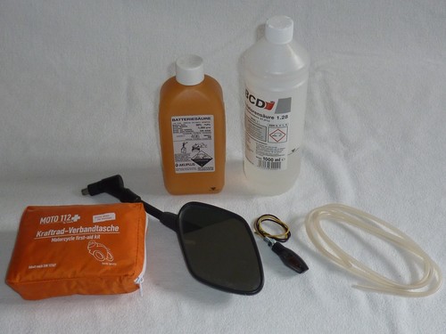 Motorrad Seitenspiegel ALPHA M10 & Blinker 🏍️