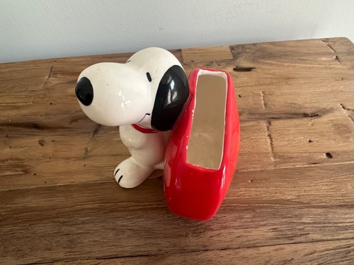 vintage 1966 snoopy business card holder - Imagen 5 de 13