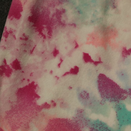 So Tie Dye Fleece Joggers Lounge Pants Athleisure Pockets Pink Girls XL 14/16 - Picture 8 of 15