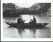 Steve McQueen / Candice Bergen 8x10 black & white photo  |**|