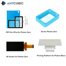 ANYCUBIC 2K Screen/FEP Film/Vat Kits for Photon Zero 3D Printer US Stock