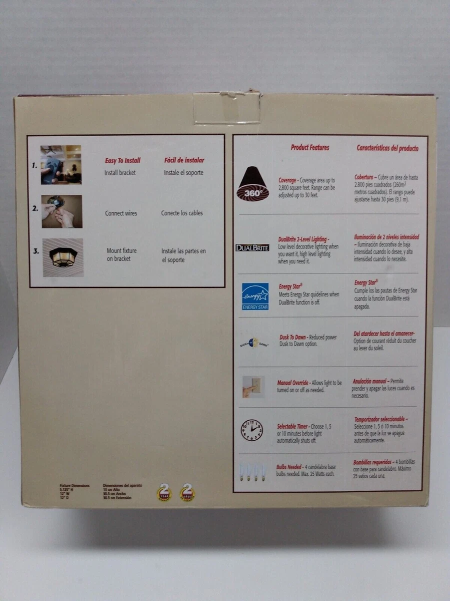 Heath Zenith Secure Home Motion Activated Light Manual Shelly Lighting